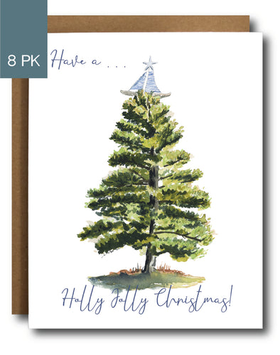 Multi-pack Holly Jolly Christmas Card