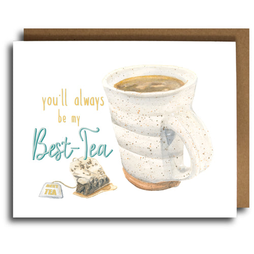 Best Tea Greeting Card