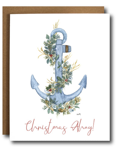 Christmas Ahoy Greeting Card
