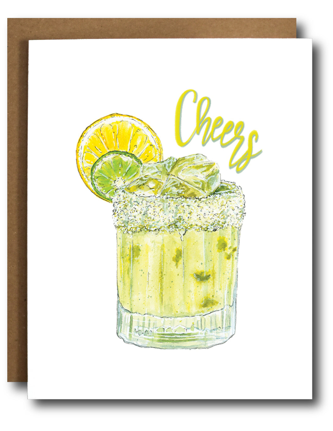 Margarita Cheers Greeting Card